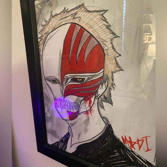 Hollified Ichigo Art Drawing - Picture 2 of 2